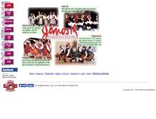 Tablet Screenshot of janosikdancers.org